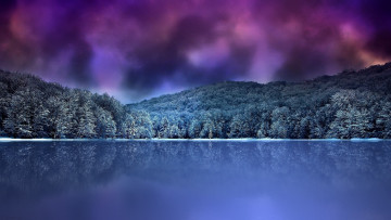 Картинка природа реки озера лес пейзаж деревья