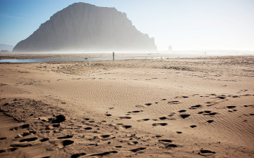 Картинка природа побережье гора песок