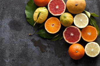 Картинка еда цитрусы апельсины лимоны