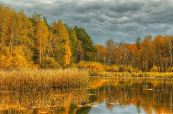 обоя природа, реки, озера, осень