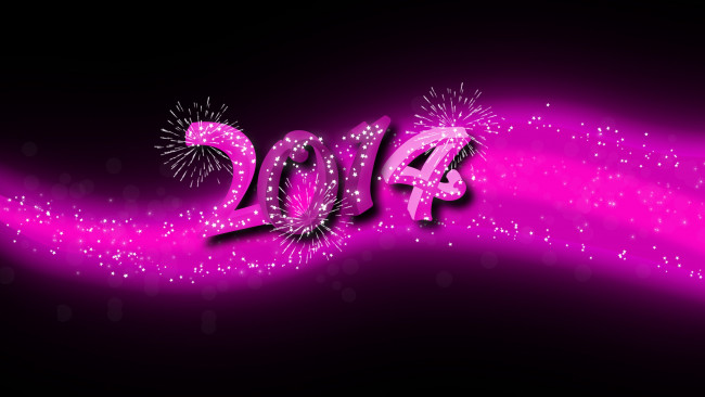 Обои картинки фото праздничные, векторная графика , новый год, 2014, год