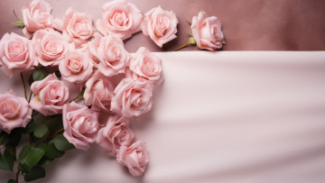 Картинка 3д+графика цветы+ flowers цветы бумага праздник розы букет лепестки розовые картон