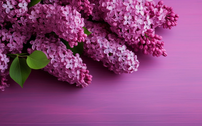 Обои картинки фото 3д графика, цветы , flowers, цветы, букет, весна, цветение, сирень, соцветия, цветущая, сиреневый, фон