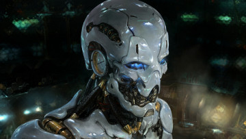 Картинка фэнтези роботы +киборги +механизмы sci-fi фантастика робот