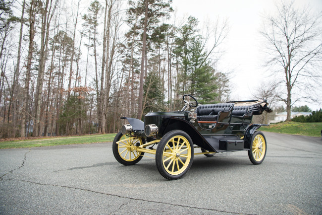Обои картинки фото автомобили, классика, toy, model, 63, stanley, tonneau, 1911, г