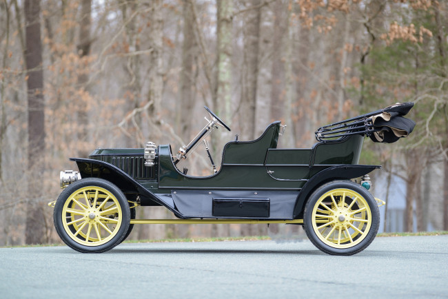Обои картинки фото автомобили, классика, model, 63, stanley, 1911, г, tonneau, toy