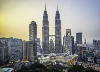 обоя kuala lumpur, города, куала-лумпур , малайзия, близнецы, башни