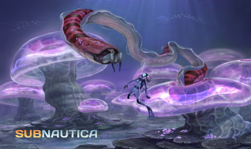 Картинка видео+игры subnautica подводный мир симулятор адвенчура action