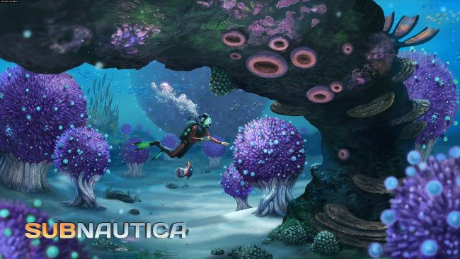 Обои картинки фото видео игры, subnautica, симулятор, подводный, мир, адвенчура, action