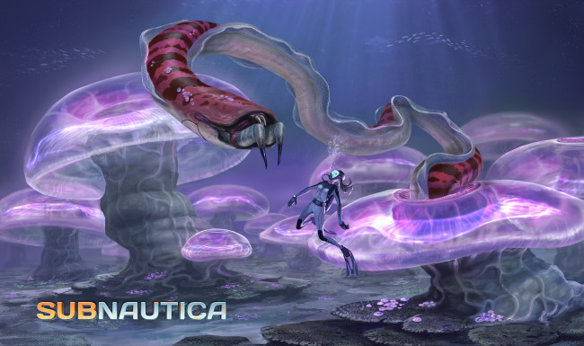 Обои картинки фото видео игры, subnautica, подводный, мир, симулятор, адвенчура, action