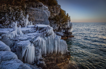 Картинка природа побережье лёд