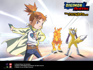 обоя digimon, battle, видео, игры