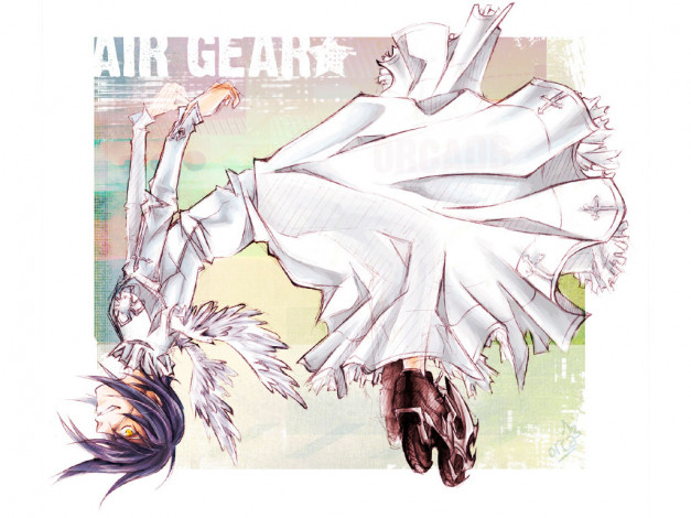 Обои картинки фото аниме, air, gear