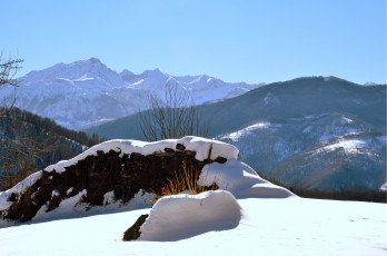 Картинка природа зима пьемонт