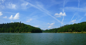 Картинка природа реки озера Чехия
