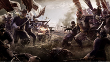 Картинка shogun total war fall of the samurai видео игры сражение