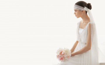 Картинка девушки sara+sampaio модель сара сампайо невеста серьги цветы профиль повязка