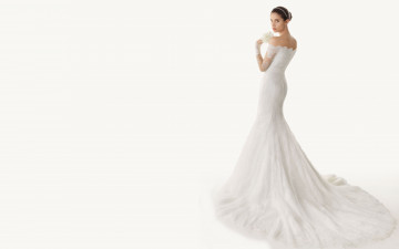 Картинка девушки sara+sampaio серьги ободок кружево перчатки платье невеста модель сара сампайо