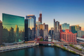 Картинка города Чикаго+ сша Чикаго город