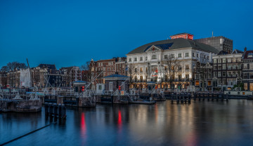 Картинка города амстердам+ нидерланды голландия амстердам amsterdam