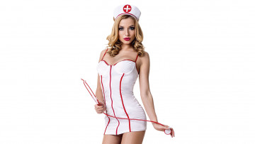 обоя девушки, - медсестры, медсестра, красивая, девушка