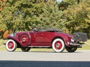 Картинка автомобили studebaker president 1931 roadster model 80 красный eight state