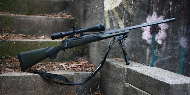 Обои картинки фото оружие, винтовки с прицеломприцелы, sniper, carbine, remington, 700, vtr, снайперский, карабин