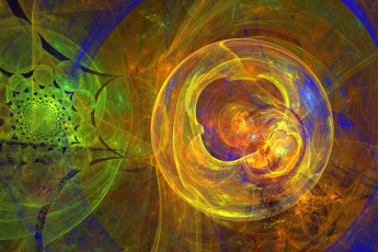 Картинка 3д+графика абстракция+ abstract абстракция круги шар облако дымка фон