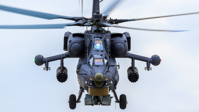 Обои картинки фото ми-28н, авиация, вертолёты, ударный, вертолет, helicopters, ми28н, военная
