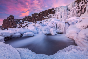 Картинка природа реки озера национальный парк тингведлир исландия река эхсарау