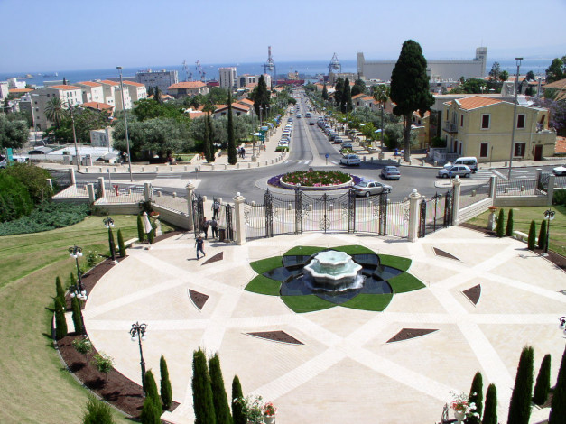 Обои картинки фото города, бахайские сады, хайфа, израиль