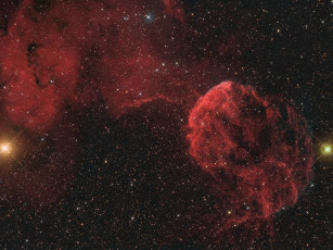Картинка ic 443 космос галактики туманности