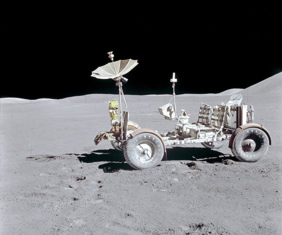 Обои картинки фото космос, космические, корабли, станции, луна, nasa, лунный, автомобиль, обои