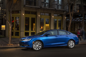 Картинка 2015+chrysler+200+sedan автомобили chrysler голубой