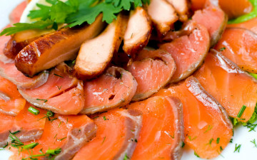 Картинка еда рыбные+блюда +с+морепродуктами форель