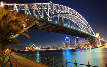 обоя sydney, harbour, bridge, города, сидней, австралия