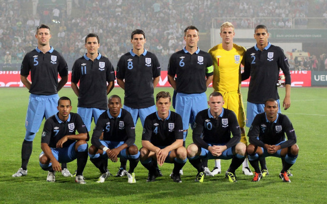Обои картинки фото команда, англии, спорт, футбол, euro-2012
