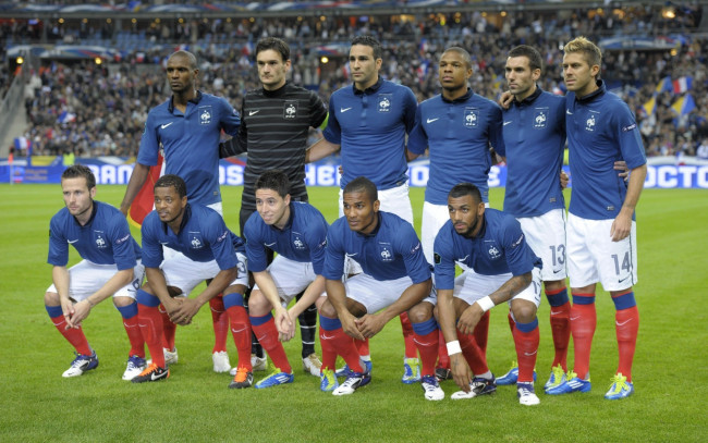 Обои картинки фото команда, франции, спорт, футбол, euro-2012