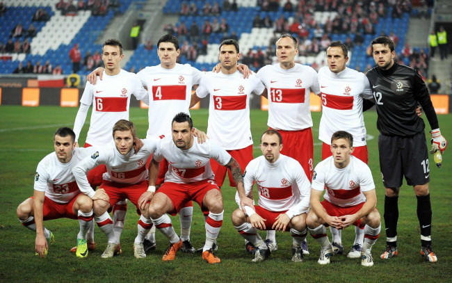 Обои картинки фото команда, польши, спорт, футбол, euro, 2012