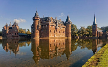 Картинка de+haar+castle города замки+нидерландов de haar castle