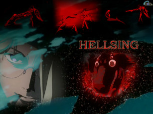 Картинка аниме hellsing