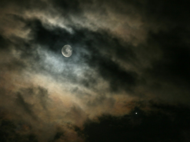 Обои картинки фото луна, юпитер, со, спутниками, космос, разное, другое