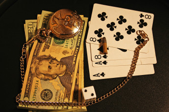 обоя разное, настольные, игры, азартные, пуля, часы, карты, доллары