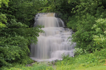 Картинка clarendon falls ny природа водопады водопад кларендон каскад поток лес