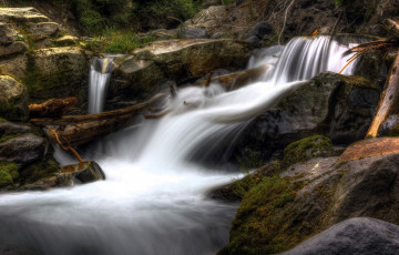 Картинка природа водопады река пороги скалы