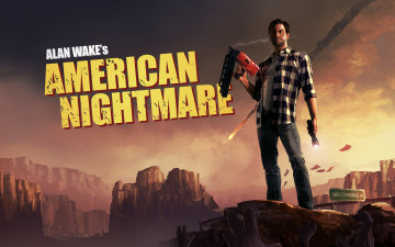 обоя видео игры, alan wake`s american nightmare, ночной, кошмар, horror, survivor, action, alan, wake's, american, nightmare