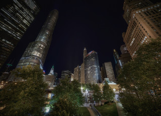 Картинка chicago города Чикаго+ сша огни ночь