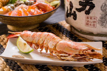 Картинка еда рыба +морепродукты +суши +роллы кухня китайская