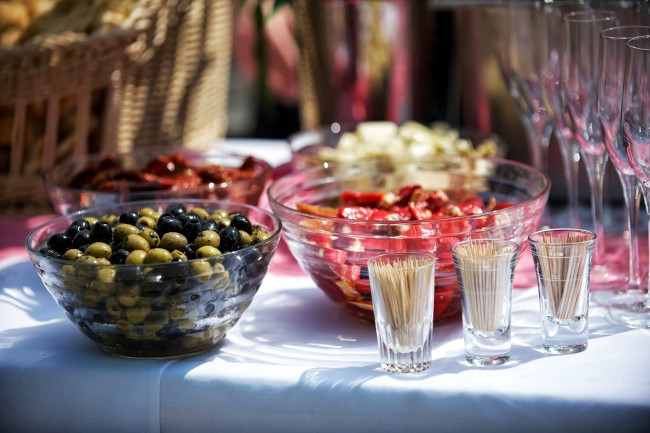 Обои картинки фото еда, оливки, маслины