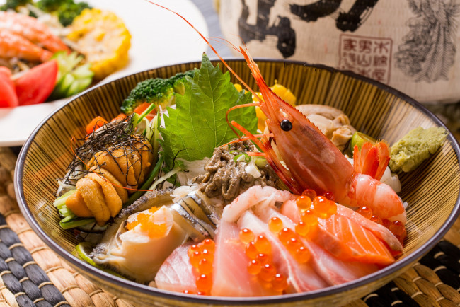 Обои картинки фото еда, рыба,  морепродукты,  суши,  роллы, китайская, кухня